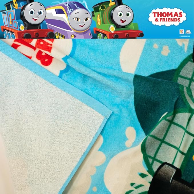 Thomas & Friends Kids Super Soft Cotton Bath/Pool/Beach Towel, 58 in x 28 in, By