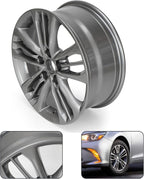 New 17x7" 17 Inch Premium Aluminum Alloy Wheel Rim Fits for 2015 2016 2017 Toyota Camry, OEM Design, Alloy Replacement Wheel, Direct Fit, Super Duty Car Rims Replacement, OE Stock Specs