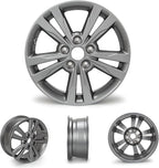New 16x6.5" 16 Inch Premium Aluminum Alloy Wheel Rim Compatible with Hyundai Elantra 2016 2017 2018 Rim | OEM Design, Alloy Replacement Wheel, Super Duty Car Rims Replacement - OE Stock Specs
