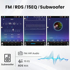 Car Radio for Chevy Cruze 2009-2015: 10.4 InchTouch Screen Car Stereo Wireless Carplay Andriod Auto Mirror Link Bluetooth 5.0 5GWiFi Backup Camera GPS FM SWC
