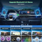 Wireless Carplay Screen for Car 10.26" 4K 360 Rotation Dash Cam Carplay&Android Auto Car Stereo 1080p Backup Camera GPS Navigation/Mirror Link/Voice Control/Siri/FM Satellite Radio Receiver