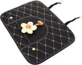 Back Seat Kick Mat Protector for Car Auto Seatback Cover, Black Pu Leather Anti-kick Pad for Rear Seat Protection, Sturdy Automotive Safety Accessory