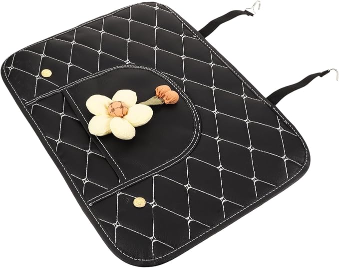 Car Backseat Kick Mat Protector, Auto Seat Back Protector with Waterproof PVC Material, Anti-Scuff Cover for Rear Car Seat, Suitable for Family Travel and Daily Use