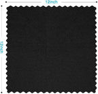 Orighty Microfiber Cleaning Cloth, 400 Pack Highly Absorbent Cleaning Rags, Household Cleaning Supplies, Reusable Microfiber Towels Lint Free Cloths for House, Kitchen, Car Care, 12x11 inch, Black