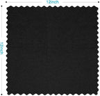 Orighty Microfiber Cleaning Cloth, 800 Pack Highly Absorbent Cleaning Rags, Household Cleaning Supplies, Reusable Microfiber Towels Lint Free Cloths for House, Kitchen, Car Care, 12x11 inch, Black
