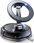 Car Phone Holder for Magsafe [78+LBS Strongest Suction & 2400gf Magnetic] 360° Adjustable Car Phone Mount, Phone Holders for Your Car for iPhone 17-12 Pro Max Plus Air, Carbon Fiber