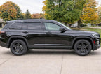 2022-2026 Tape-On Rain Guards for Jeep Grand Cherokee Side Window Visor Deflectors Laredo Altitude Limited Trailhawk Overland Summit Reserve Durable Tinted Shades 2023 2024 2025