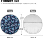 Hibiscus Turtle Steering Wheel Cover Sun Shade Easy to Install Auto Interior Protector Car Steering Wheel Sun Shade Cover for UV Protection Universal Accessories