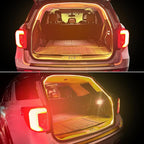 Car LED Strip Lights - Trunk Cargo Ambient Lighting, Warm Yellow 3500K, 177.16 inches Flexible Cuttable LED Light Strip, Easy Install, Waterproof, Universal Fit for Car Trunks, SUVs, and Vans