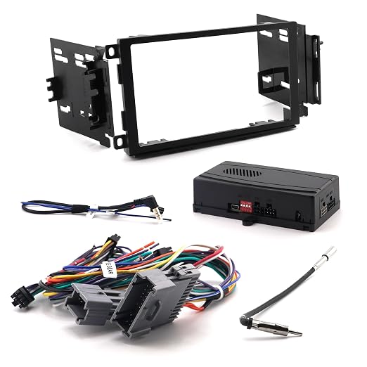 Interfacing Solutions DKGM15 Onstar Radio Replacement Interface W/ Swc Retention Video Switcher & D. Din Dash Kit - Gm Clas