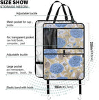 Kick Mats Backseat Protector with Anti Kick Design Offering Safety and Space for Backseat Essentials
