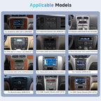 Car Radio for Chevrolet Chevy Silverado Impala Tahoe GMC Sierra Yukon [2+64G],Android 15 Wireless CarPlay/Android Auto Touch Screen,7 Inches IPS Screen for Chevy Silverado 07-14 Car Stereo