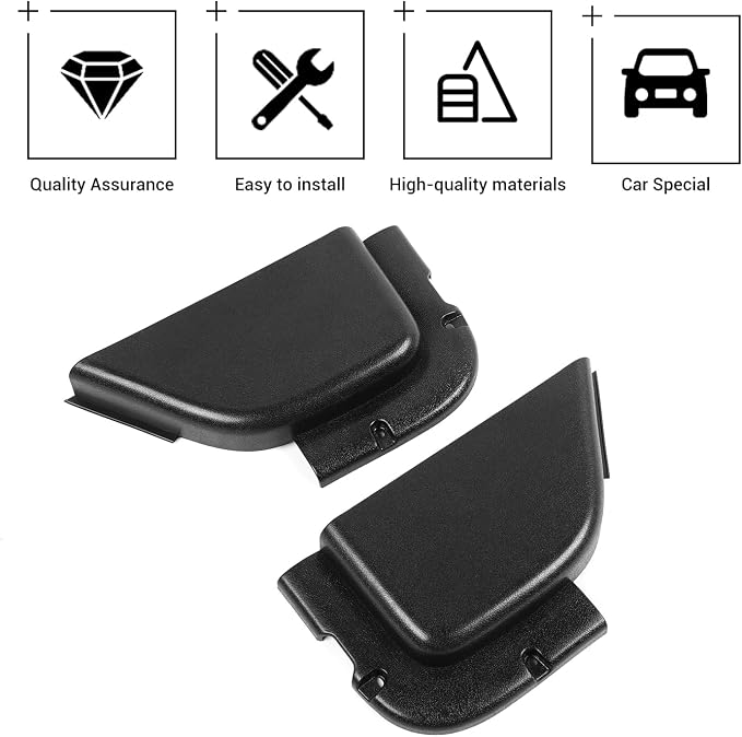 Front Door Storage Pockets, Door Side Insert Organizer Box Door Net Pocket Replacement for 2011-2018 Jeep Wrangler JK JKU, Interior Storage Expansion Accessories, Black, 2PCs