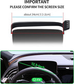 Car Phone Holder for Mercedes-Benz E-Class 2024-2026,12.3" Screen Mount | Magsafe Accessories Magnetic Cell Phone Mount Clip Compatible with iPhone, 3D fit Stable Dashboard Navigation Bracket Stand