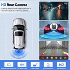 9" Wireless Apple Carplay Screen for Car, Portable Touchscreen Apple Carplay & Android Auto with OTA Update, Backup Camera,FM, Voice Control/GPS Navigation/Mirror Link/BT