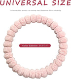 Sun Walker Fluffy Car Steering Wheel Cover, Soft Plush Anti-Slip Steering Wheel Protector for Warm Winter, Fuzzy Comfortable Wheel Cover Auto Interior Accessories for Women Girl (Pink)