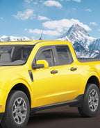 in-Channel Window Rain Guards Fit for Ford Maverick 2022 2023 2024 2025 2026 Rain Guard Extra Durable Window Deflectors Visors Truck Vent Visors Vent Shades Car Accessories