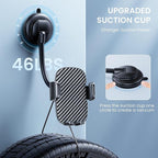 Car Phone Holder - Flexible Gooseneck Long Arm Phone Mount for Windshield with Washable Strong Suction Cup for All iPhone Android Smartphone