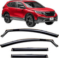 Voron Glass in-Channel Extra Durable Rain Guards for Honda CR-V (CRV) 2017-2022, Window Deflectors, Vent Window Visors, 4 Pieces - 200787