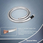 RBG3 True Spec 1/0 Gauge Wire Big 3 Amp Wiring Upgrade Kits for Car Audio Systems