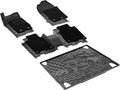 3W Floor Mats & Cargo Liner & Carpets Fit for 2021-2024 2025 Ford Bronco 4 Door, All Weather TPE Custom Fit Floor Liner and Trunk Mat Full Set Car Mats (Not for Bronco Sport & Rubberized Floor)