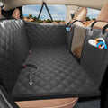Back Seat Extender for Dogs-Large Space, Hard Bottom Egg Crate Foam Soft Dog Car Seat Cover, Sturdy Backseat Extender for Dogs, Waterproof Pet Car Bed Dog Hammock for Car, SUV, Truck