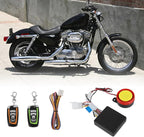 12V Motorcycle Anti-Theft Alarm with Remote Engine Start | 12V motorcycle anti-theft alarm system with remote control and engine start function