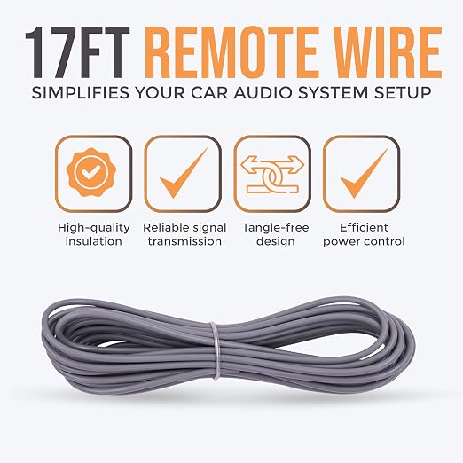 8 Gauge Amplifier Wiring Kit, 1000W CCA Amp Install Kit – EA-PRMK8