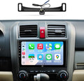 Car Radio Stereo for Honda CR-V 06-11, Wireless CarPlay & Android Auto | 9-inch IPS touchscreen, 64G storage, 5G WiFi GPS, Bluetooth FM AM SWC, plug-and-play, HD backup camera