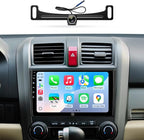 Car Radio Stereo for Honda CR-V 06-11, Wireless CarPlay & Android Auto | 9-inch IPS touchscreen, 64G storage, 5G WiFi GPS, Bluetooth FM AM SWC, plug-and-play, HD backup camera