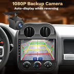 8Core Car Radio Stereo for Jeep Compass Patriot 2010-2016:10" Upgrade 5G WiFi 1280 * 800 Touchscreen Head Unit Wireless Carplay/Android Auto/1080P Backup Camera/GPS/FM/SWC/Mirror Link