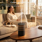 Waterless Diffuser for Essential Oil Starter Kit with 10mL Hotel Scent Fragrance Oil, Battery Operated Nebulizer, Mini Scent Air Machine, 3 Timers & 3 Mist Levels for Home, Room, Car, Office