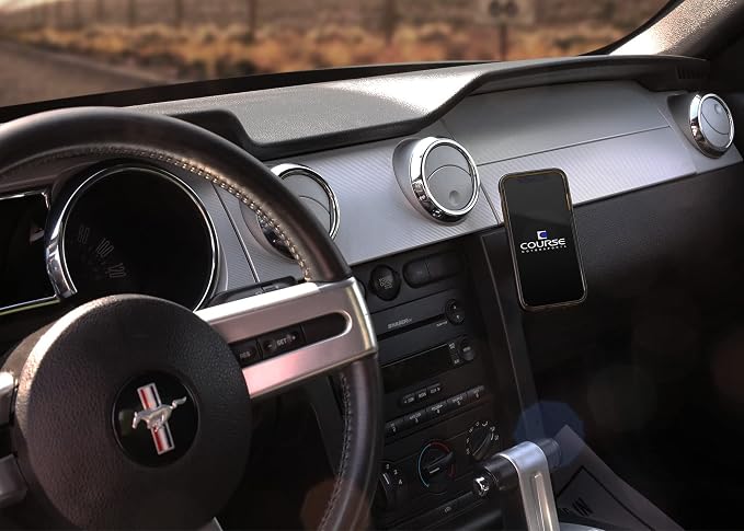 Direct Fit Phone Mount: Ford Mustang, Mustang GT, GT-500, Boss 302, Cobra Jet (2005-2009) Magsafe Head - Non Charging Right