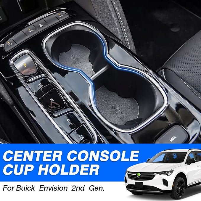 Center Console Cup Holder Insert for Buick Envision 2021 2022 2023 Interior Accessories Water Cup Holder