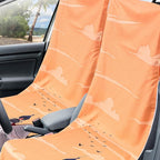 Car Seat Towel Covers with Storage Bag, 63 x 32 Inch Universal Non Slip Waterproof Sweat Protector for Car Truck, Gym Swimming Running, Machine Washable(1 Pack,Mount Desert Island)