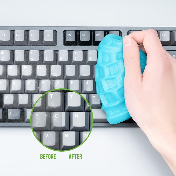 Keyboard Cleaning Gel, 7oz Universal Cleaning Gel for Keyboards Electronics Dust Cleaner for Car, Laptop, Air Vents