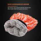 Microfiber Car Wash Mitt (3-Pack) — Plush Scratch-Free Sponges
