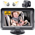 Baby Car Camera HD 1080P - Rear-Facing Car Baby Monitor with Night Vision, Adjustable View Angle, Easy Setup, Anti-Glare Display, Safety for Kids & Infants