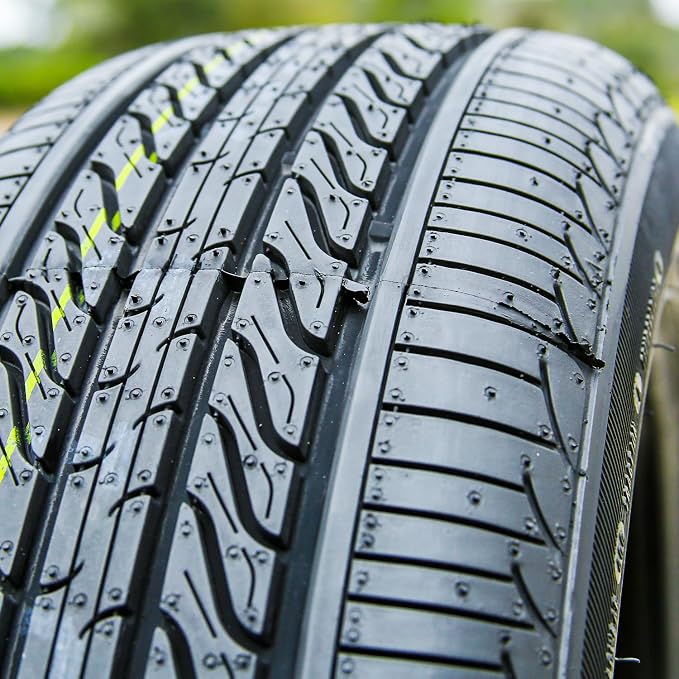 Eco Plush All-Season Passenger Car Touring Radial Tire-195/60R16 195/60/16 195/60-16 89V Load Range SL 4-Ply BSW Black Side Wall UTQG 400AA