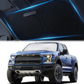 Car Windshield Sunshade | Innovative No-Light-Pass Technology for Maximum Protection | Foldable Sun Shade Keeps Your Vehicle Cool | Fit for Cars, Trucks, and SUVs | X-Large (65.7 x 36.4 in)