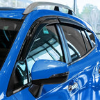 Goodyear Shatterproof Window Deflectors for Subaru XV Crosstrek 2018-2023, Tape-on Rain Guards, Window Visors, Vent Deflector Visor, Car Accessories, 6 pcs. - GY008880