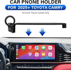 Magnetic Car Phone Holder for Toyota Camry XLE/XSE 2025-2026 Accessories | 12.3-Inch Screen, 2026 Toyota Camry Cell Phone Mount for Magsafe iPhone, 360° Hands-Free No Air Vent Blockage Stable Stand