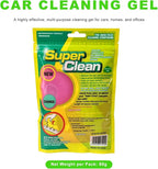 Car Cleaning Gels, Reusable Dashboard Dust Removal Slime Auto Detail Cleaner, Universal Cleaning Putty Air Vent Dusting Mud Fits for Vehicles Keyboards Laptops Keys (Pink)