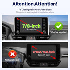 Car Phone Holder Fit for Toyota RAV4 Hybrid LE/XLE/Premium 2019-2025 W/Dash Tray Storge Box Organizer, Cell Phone Mount for RAV4 Accessories 7/8 inch Touch Screen (Not Fit 9/10.5 inch)