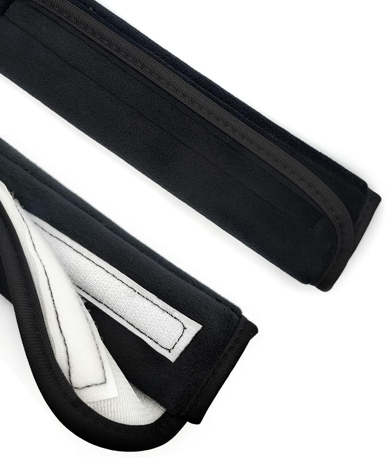 Seat Belt Cushion Pads (2-Pack) — Universal Soft Harness Covers