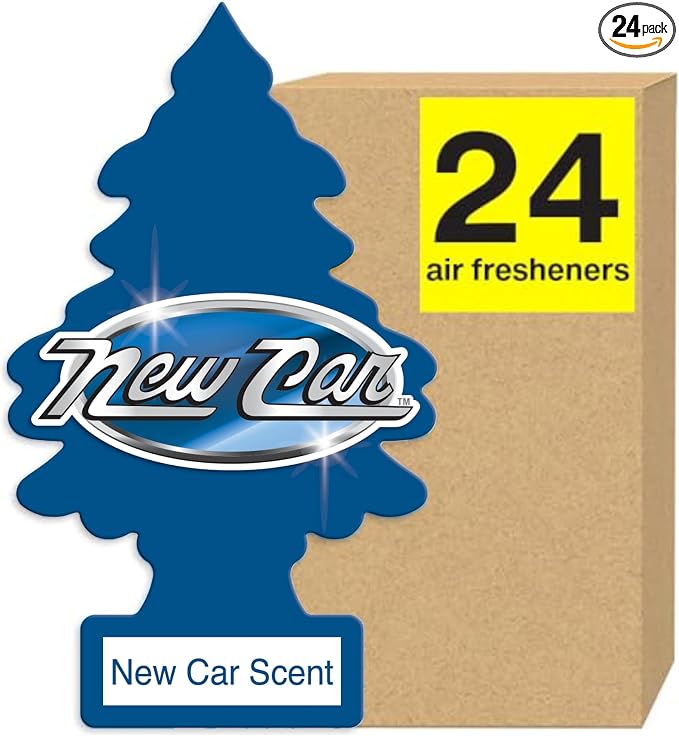 Car Freshener New Car Scent (24 Pack)