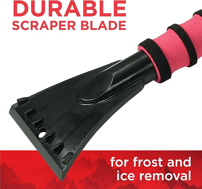 532 Cool-Force 26” Snowbrush with Ice Scraper for Cars, 2 Pack