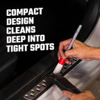 All in the Details Interior Detailing Brush Set - 3-Piece Soft & Durable Car Detailing Brushes for Vents, Consoles, Buttons, Trim & Hard-to-Reach Areas in Cars, Trucks, SUVs & RVs