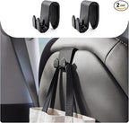 Car Seat Hook for Tesla Model Y & Model 3 2017-2026 (not for Performance 2017-2026/Standard 2026),Headrest Hooks for Tesla Accessories,Purse Hook,Car Seat Back Organizers,ABS Materials(2 Pack-Black)