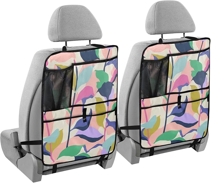 Kick Mats Backseat Protector with Anti Kick Design Offering Safety and Space for Backseat Essentials